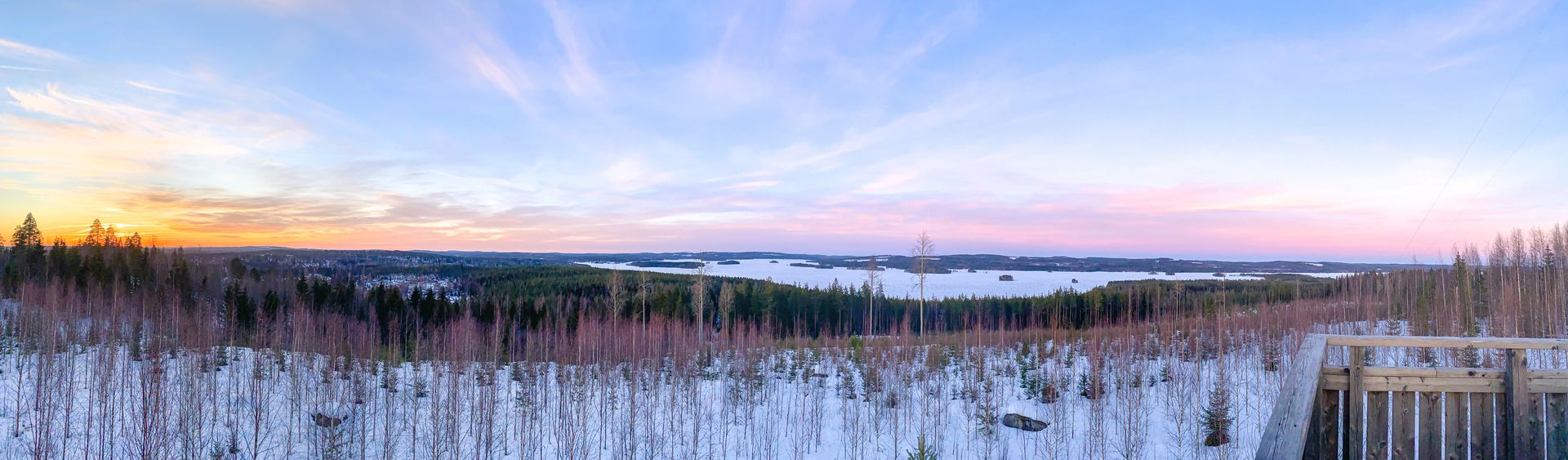 Views from the Äänemäki observation tower